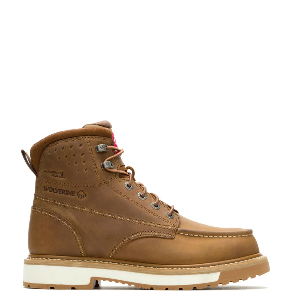 Wolverine Men's RELOADER HYPR Waterproof Composite Toe - Dark tan - W261110