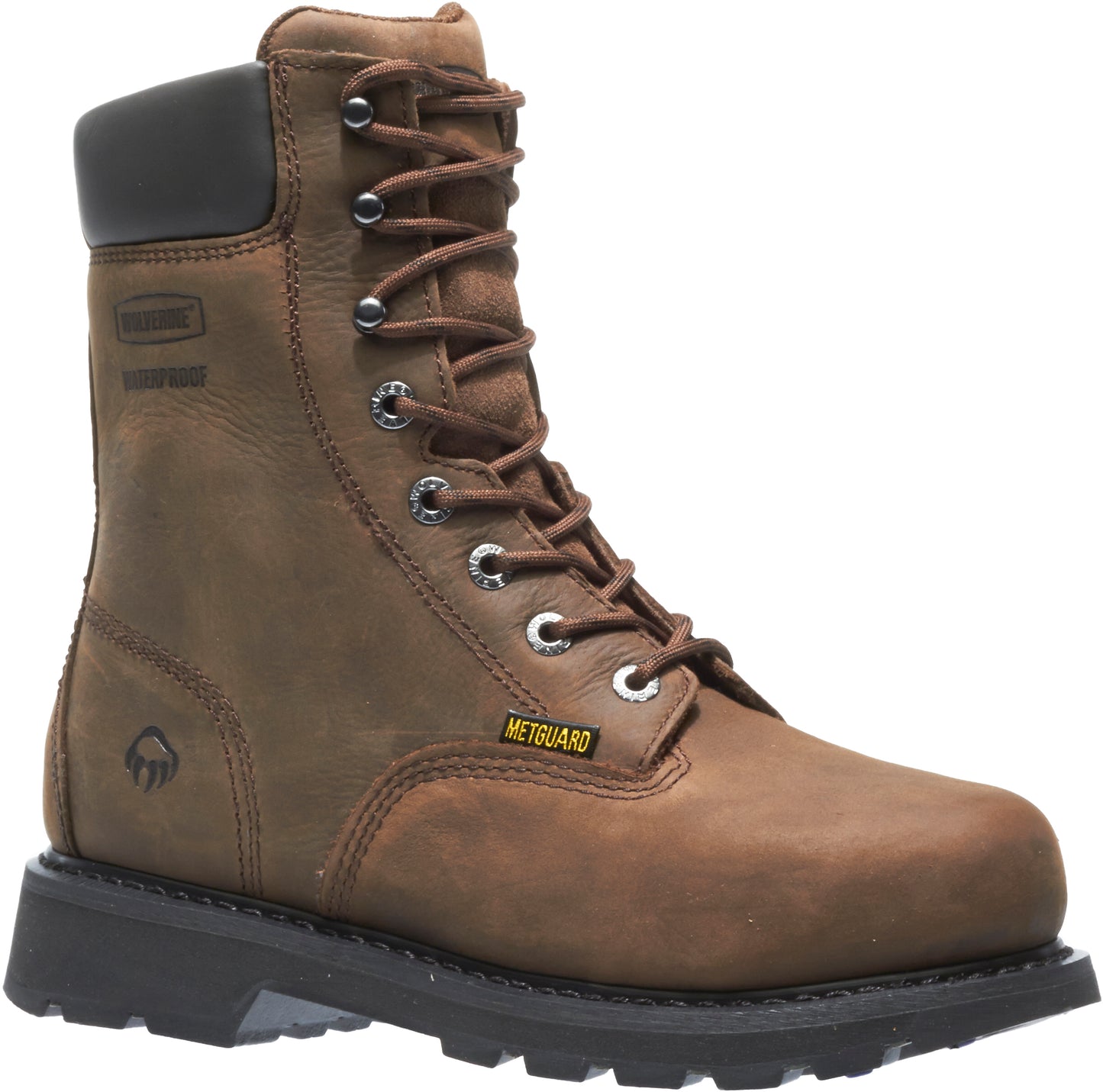 Wolverine Men's MCKAY 8" WP Met Guard - Brown - W05680