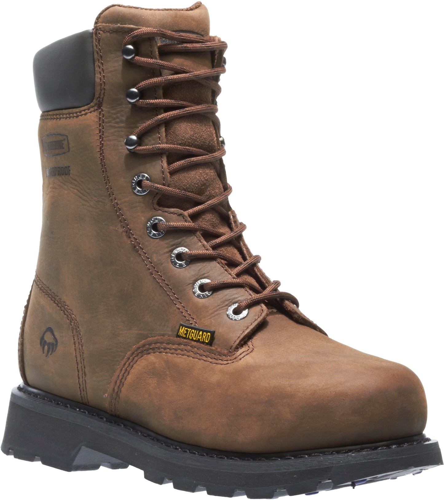 Wolverine Men's MCKAY 8" WP Met Guard - Brown - W05680
