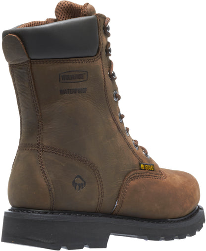 Wolverine Men's MCKAY 8" WP Met Guard - Brown - W05680