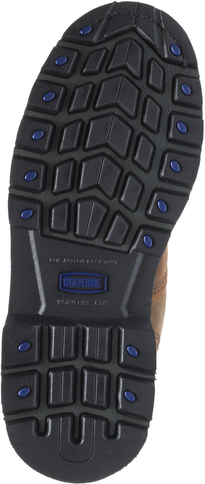 Wolverine Men's MCKAY 8" WP Met Guard - Brown - W05680