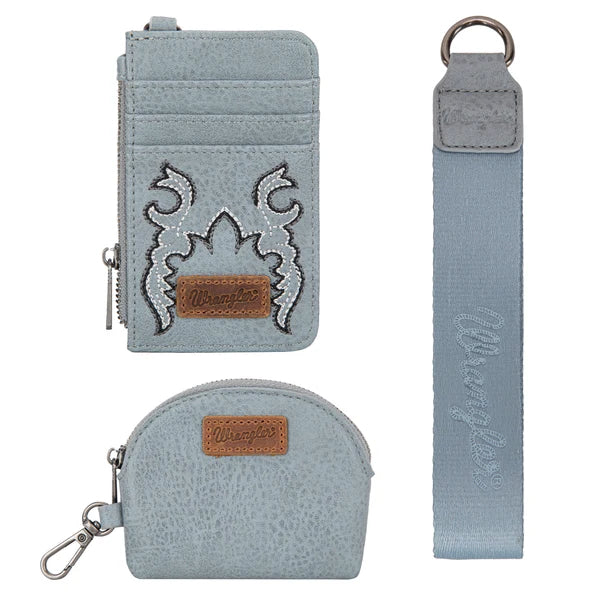 Wrangler Dual Pouch Wristlet