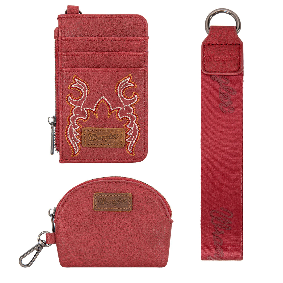 Wrangler Dual Pouch Wristlet