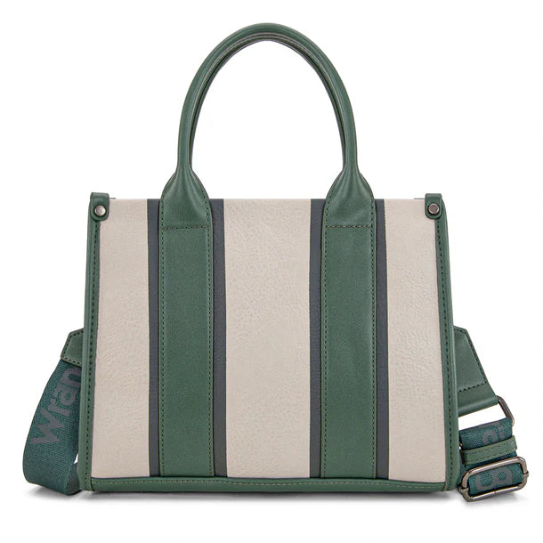 Wrangler Color Block Tote/Crossbody - Green - WG208-8120S