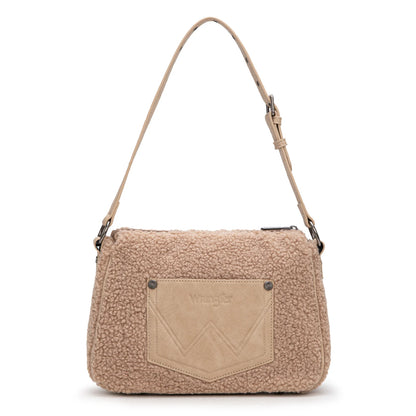 Wrangler Sherpa Aztec Sherpa Hobo/Shoulder Bag - WG263-2022