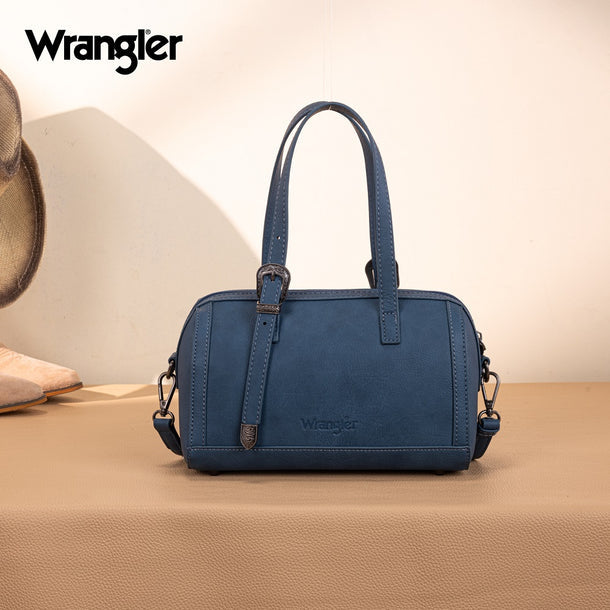 Wrangler Horseshoe Cutout Mini Boston Crossbody Bag - Jean - WG292-9012JN