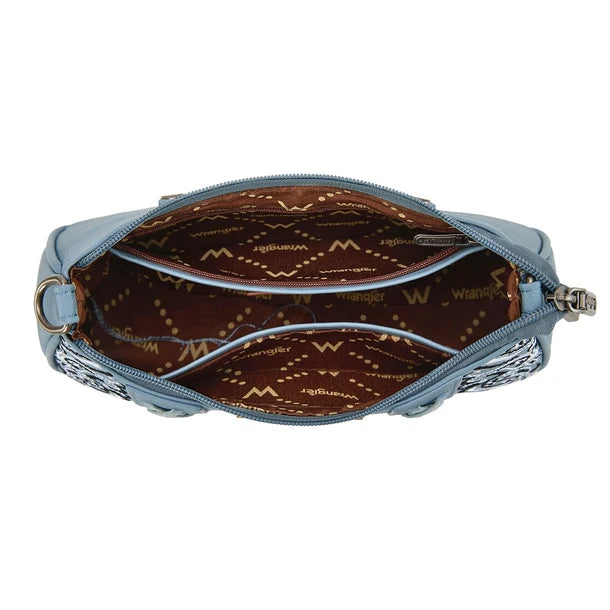 Wrangler Braided Paisley Bandana Shoulder Bag - WG331-818
