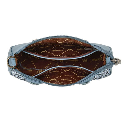 Wrangler Braided Paisley Bandana Shoulder Bag - WG331-818