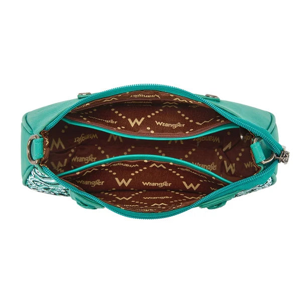 Wrangler Braided Paisley Bandana Shoulder Bag - WG331-818