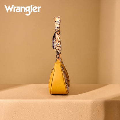 Wrangler Braided Paisley Bandana Shoulder Bag - WG331-818