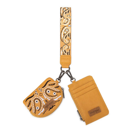 Wrangler Dual Pouch Wristlet