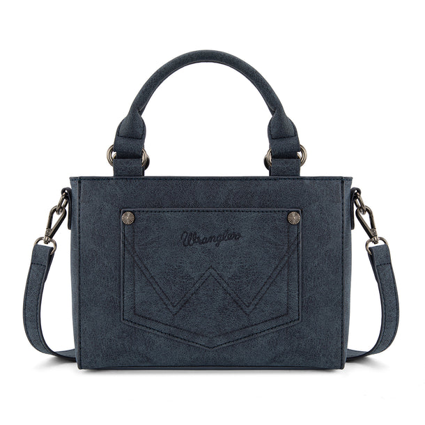 Wrangler Embroidered Swirl Mini Satchel/ Crossbody - WG337-2003
