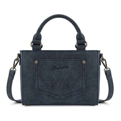 Wrangler Embroidered Swirl Mini Satchel/ Crossbody - WG337-2003