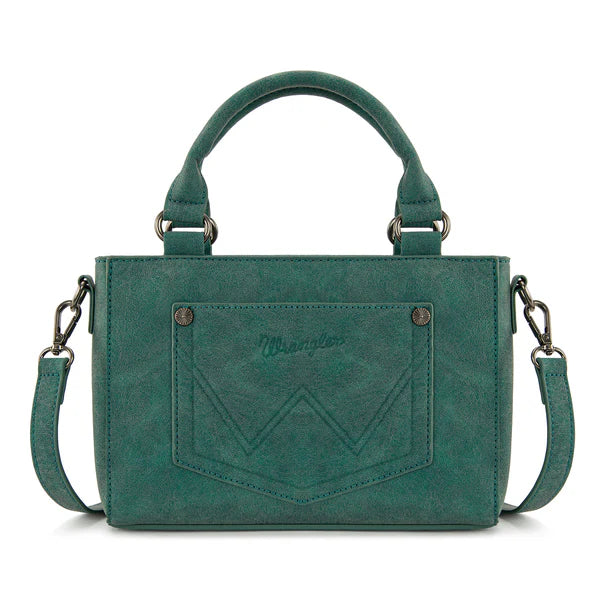 Wrangler Embroidered Swirl Mini Satchel/ Crossbody - WG337-2003
