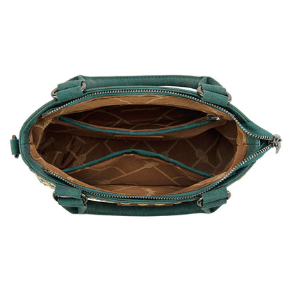 Wrangler Embroidered Swirl Mini Satchel/ Crossbody - WG337-2003