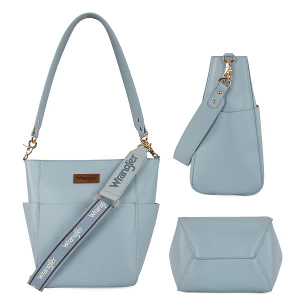 Wrangler Shoulder Bag/Crossbody - Blue - WG67-9182