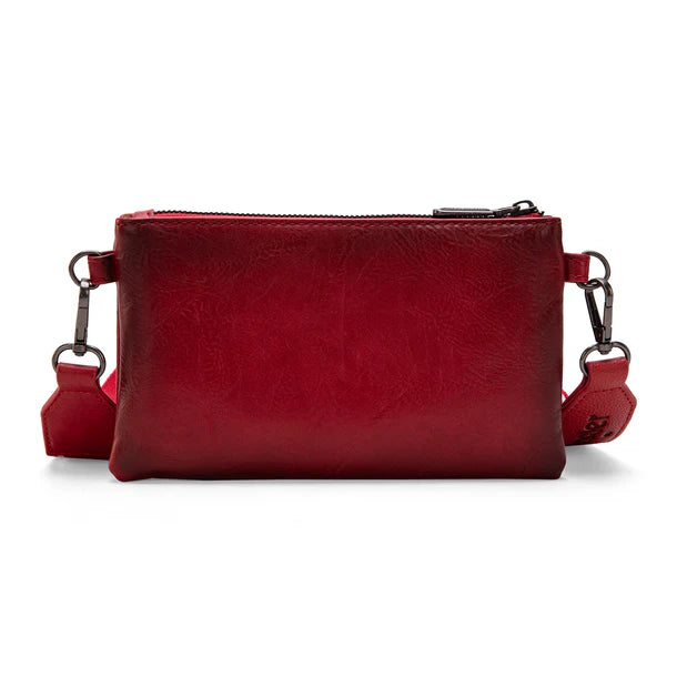 Wrangler Dual Zipper Compartment Crossbody Bag - WG120-209