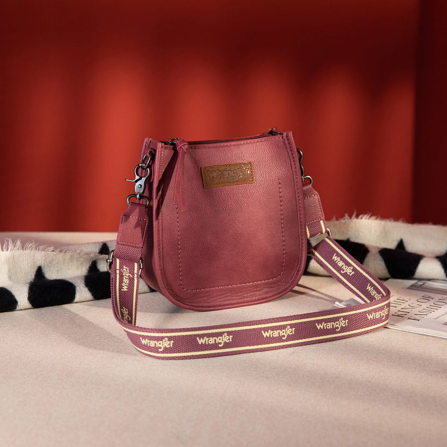 Wrangler Small Crossbody Bag - Purple - WG119-077PP