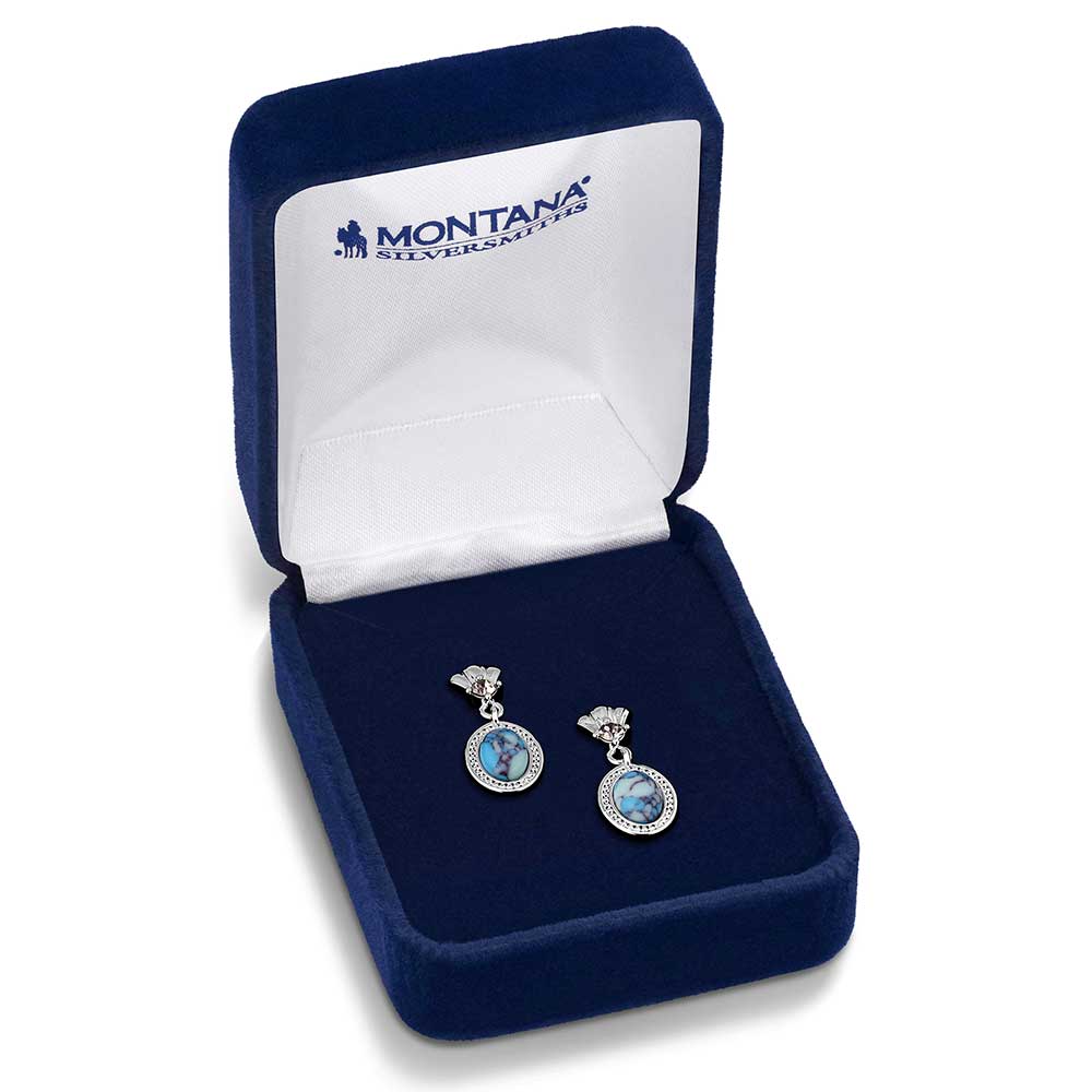 Montana Silversmiths - Grand Geyser Earrings