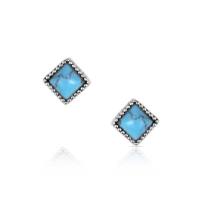 Montana Silversmiths - Desert Turquoise Earrings