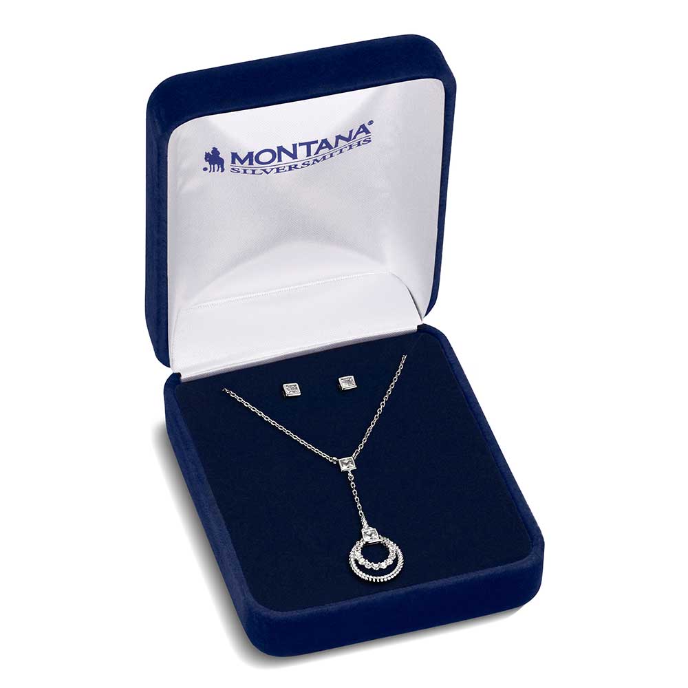 Montana Silversmiths - Twilight Riata Jewelry Set - JS6294