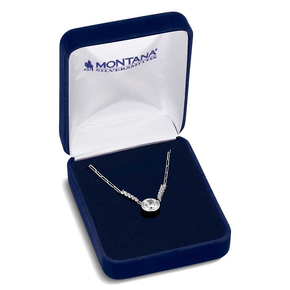Montana Silversmiths - Dew Drop Crystal Necklace - NC6221