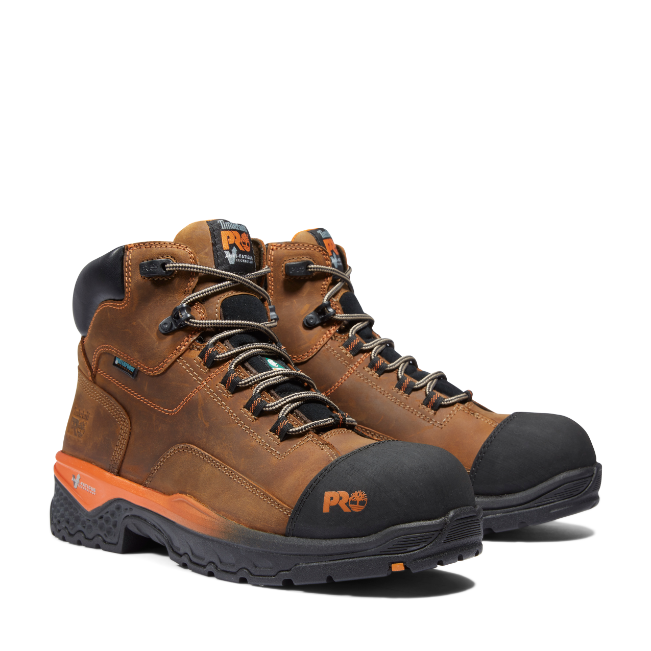 Men's Timberland PRO 6IN BOSSHOG NT WP FP CSA - BROWN - TB0A1XK12141