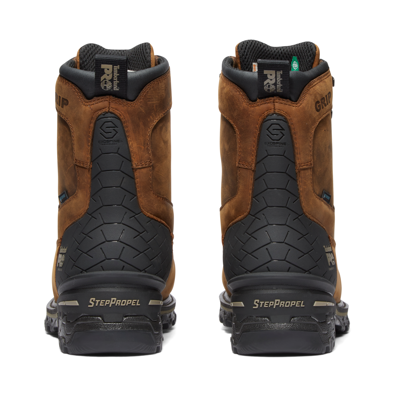 Men's Timberland PRO 8IN BOONDOCK HD NT WP - BROWN - TB0A29TG2141