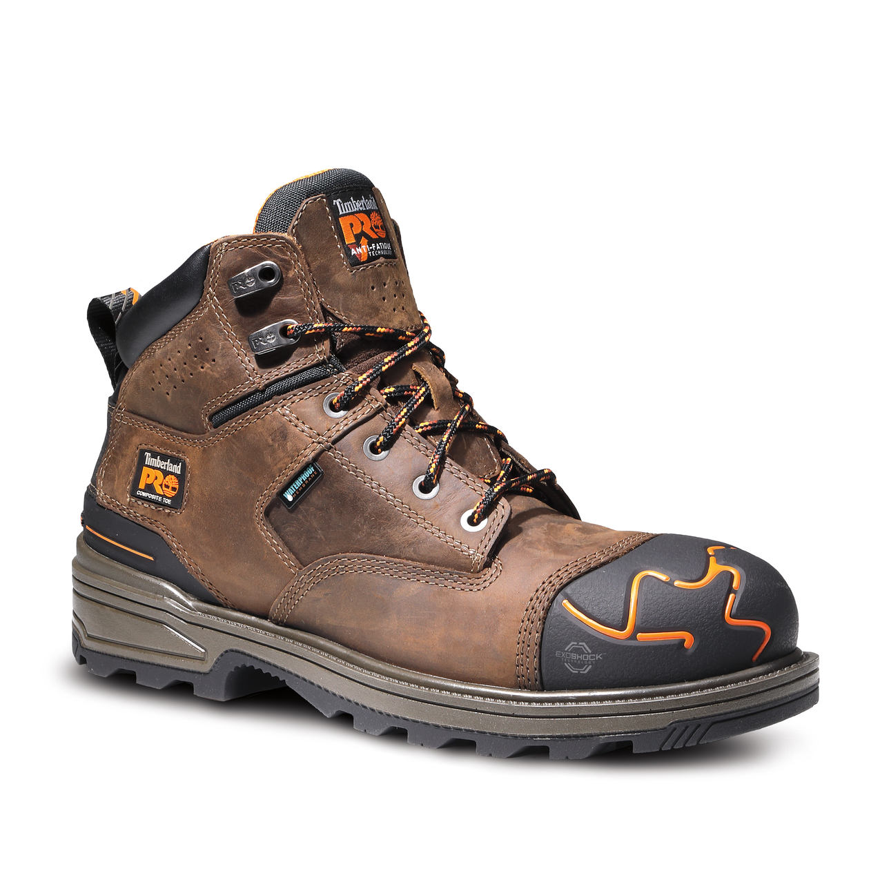 Men's Timberland PRO 6IN MAGNITUDE CT WP - BROWN - TB0A42ZY2141