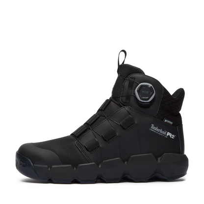 Men's Timberland PRO 6 IN MORPHIX BOA CT WP - BLACK - TB0A438GENR1