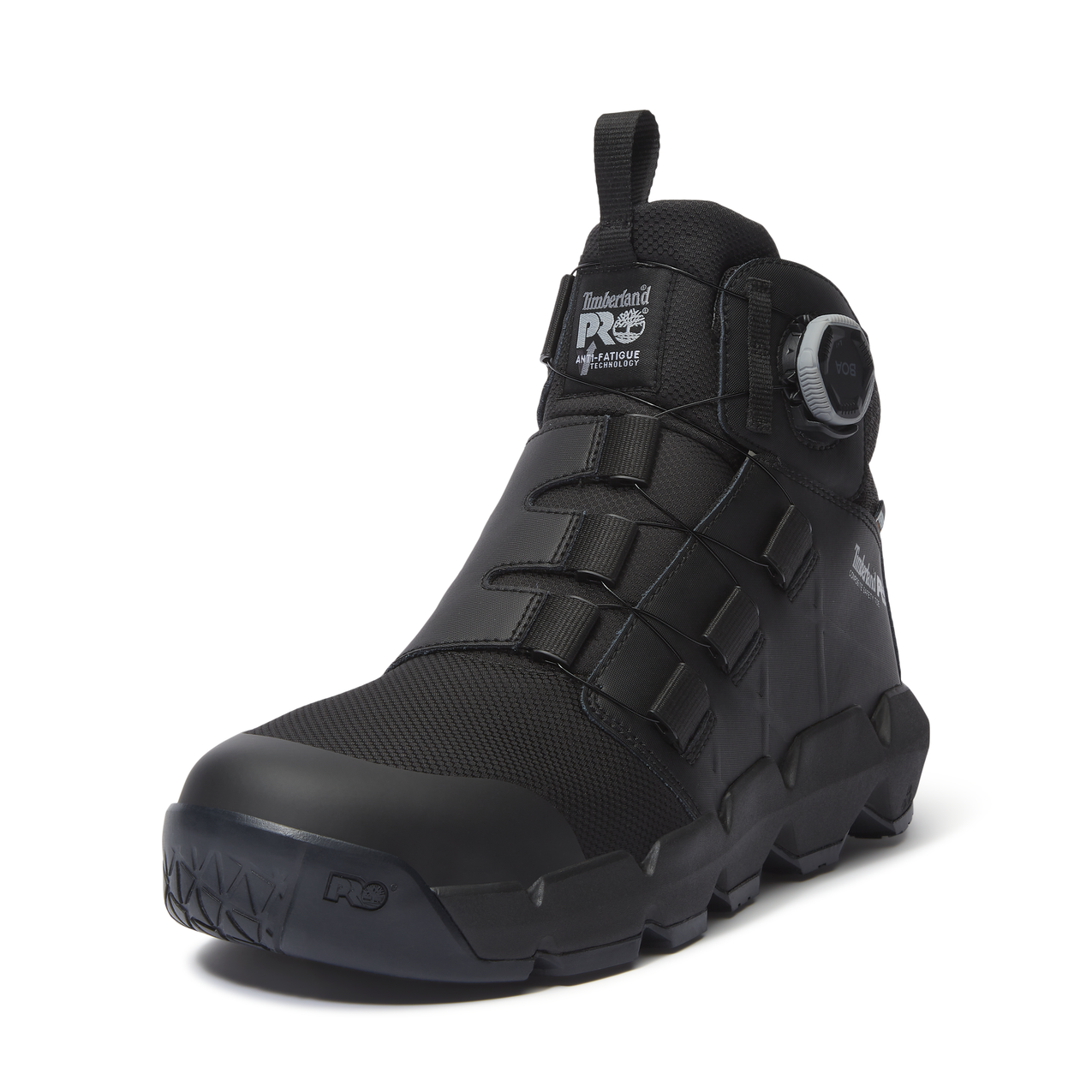 Men's Timberland PRO 6 IN MORPHIX BOA CT WP - BLACK - TB0A438GENR1