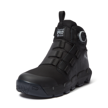 Men's Timberland PRO 6 IN MORPHIX BOA CT WP - BLACK - TB0A438GENR1