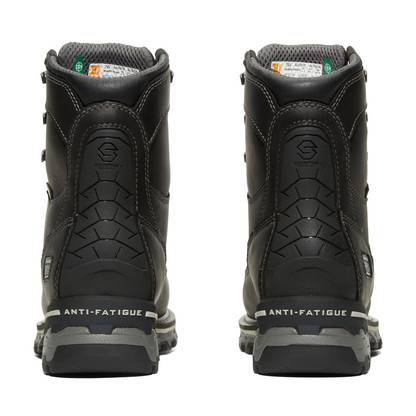 Women's Timberland PRO 8IN BOONDOCK CT WP FP INS 200G CSA - BLACK - TB0A5R7K0011