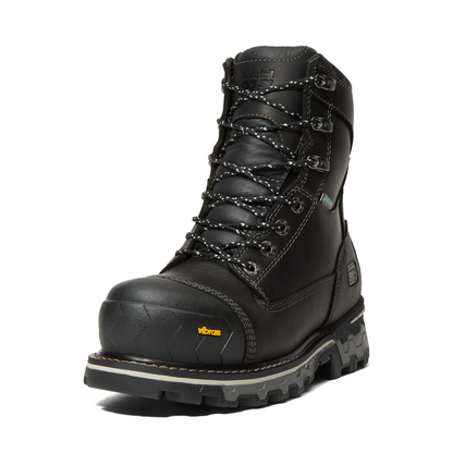 Women's Timberland PRO 8IN BOONDOCK CT WP FP INS 200G CSA - BLACK - TB0A5R7K0011