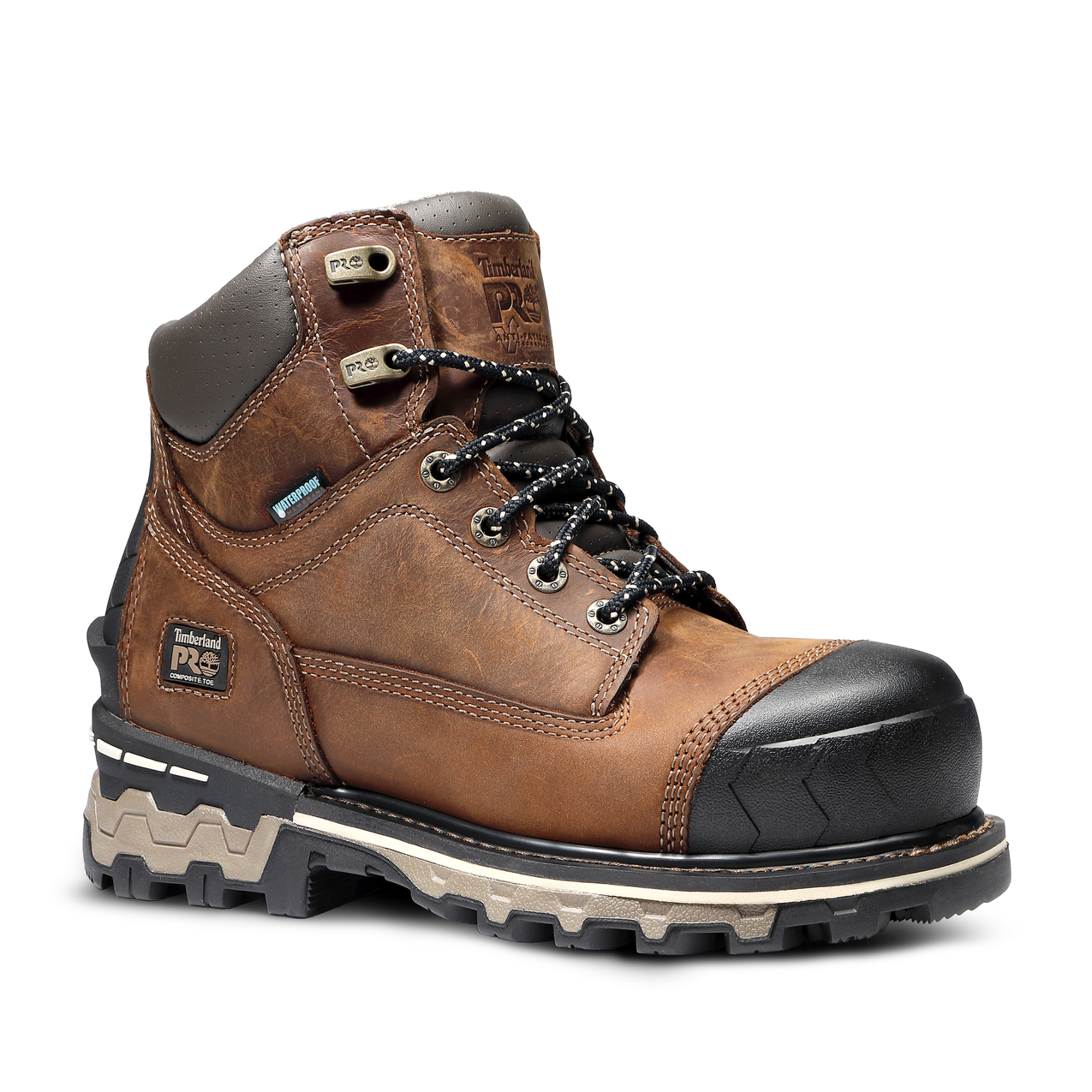 Women's Timberland PRO 6IN BOONDOCK CT WP - BROWN - TB0A5R9T2141