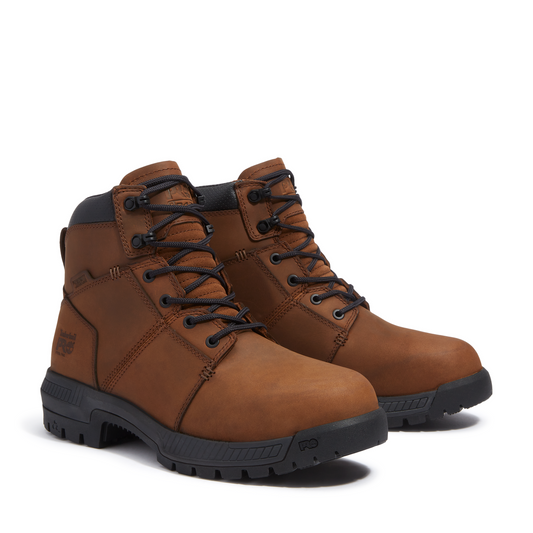 Men's Timberland PRO 6 IN MONTAUK ST WP - BROWN - TB0A63MBEM41