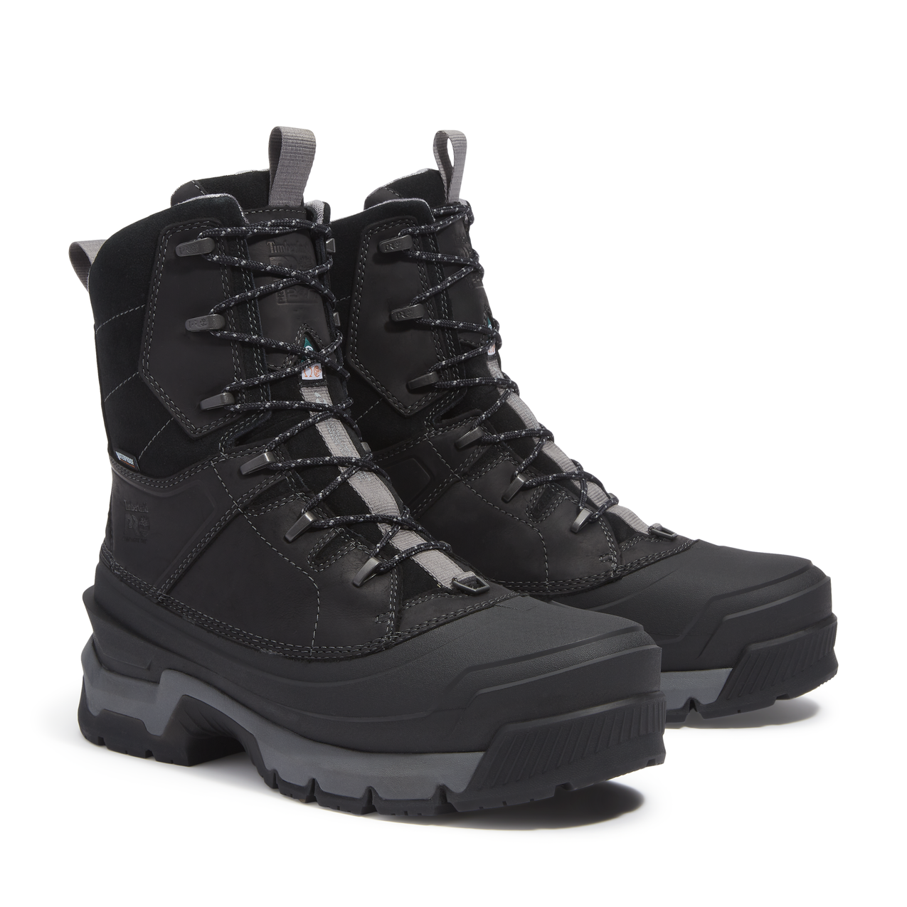 Men's Timberland PRO 8 IN SIBERIAN CT INS 600G CSA - BLACK - TB0A63PUW021