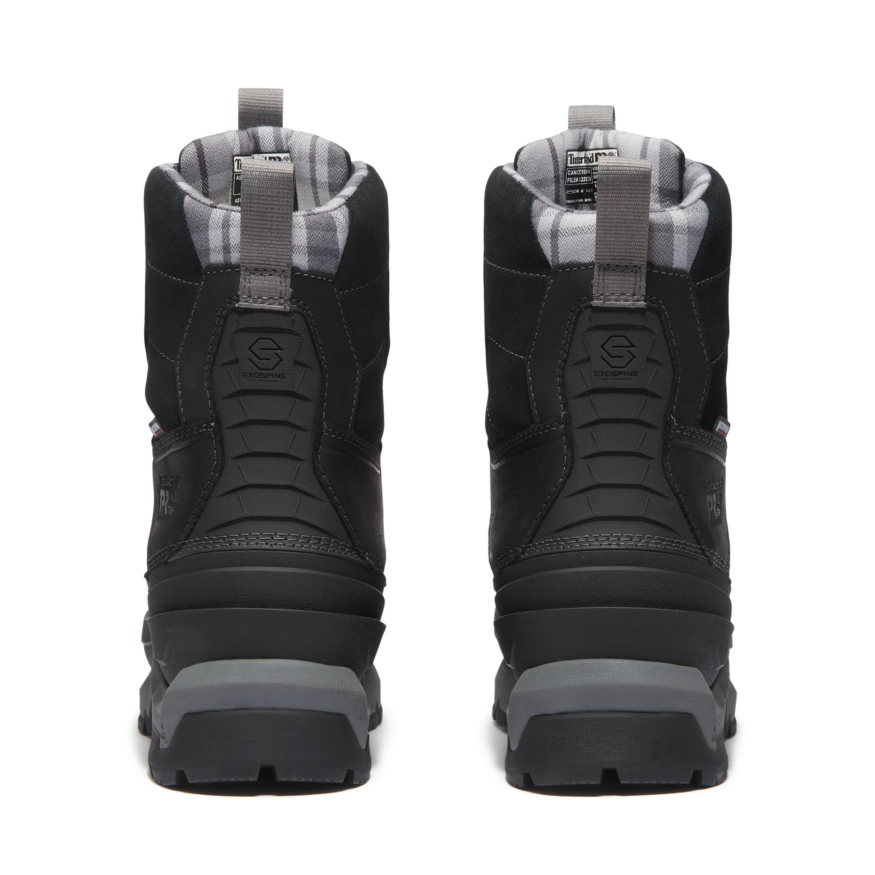 Men's Timberland PRO 8 IN SIBERIAN CT INS 600G CSA - BLACK - TB0A63PUW021