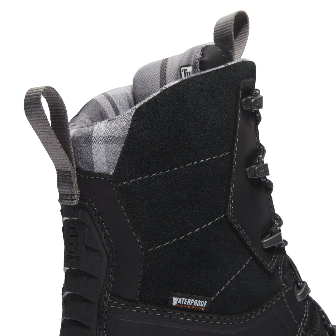 Men's Timberland PRO 8 IN SIBERIAN CT INS 600G CSA - BLACK - TB0A63PUW021