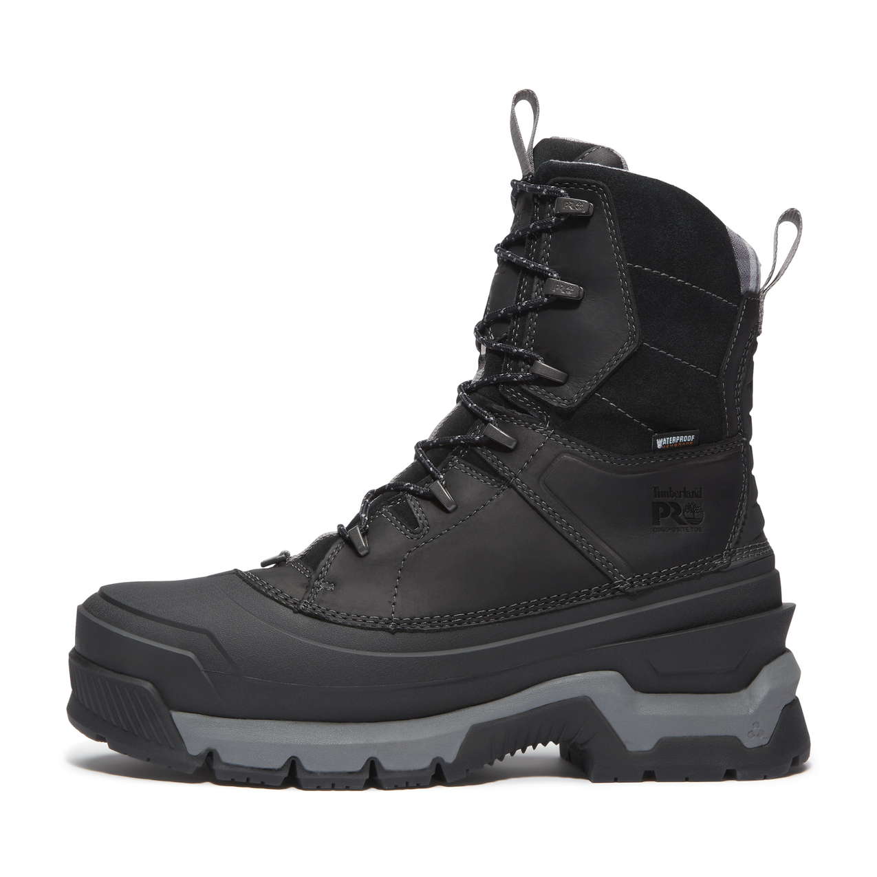 Men's Timberland PRO 8 IN SIBERIAN CT INS 600G CSA - BLACK - TB0A63PUW021