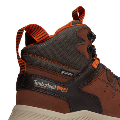 Men's Timberland PRO 6IN TEMPE SF WP - BROWN - TB0A63WQEPB1