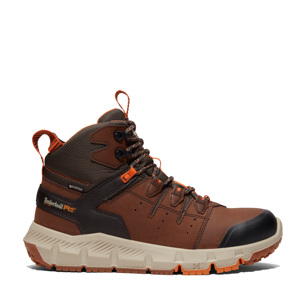 Men's Timberland PRO 6IN TEMPE SF WP - BROWN - TB0A63WQEPB1