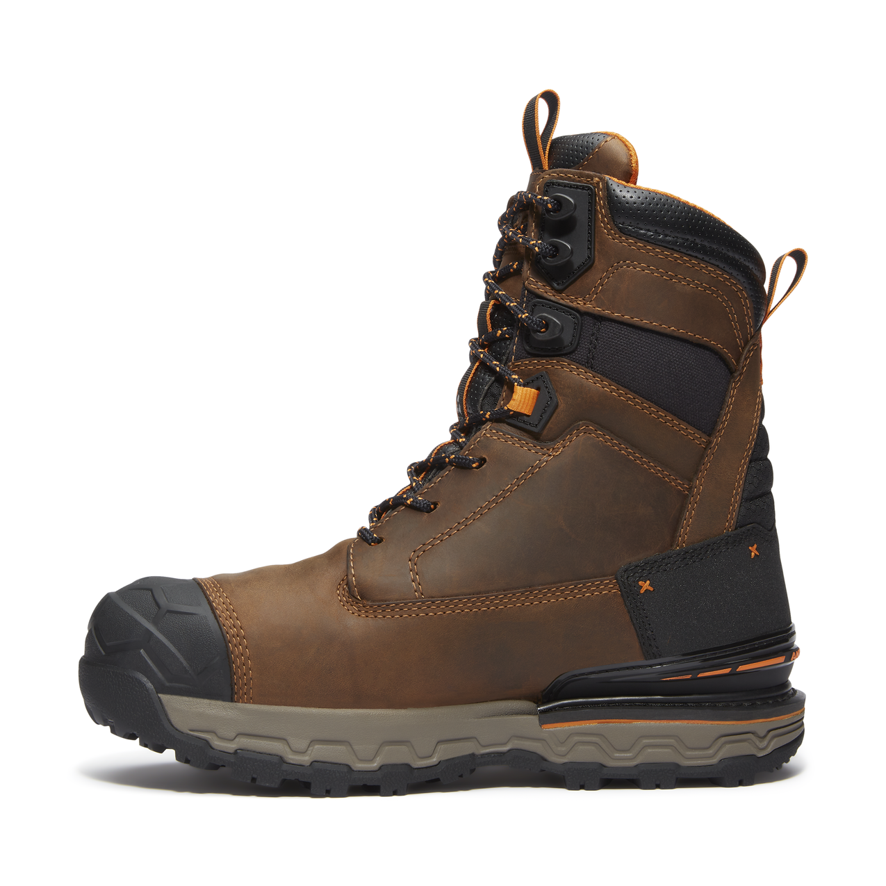 Men's Timberland PRO 8 IN BOONDOCK ULTRALIGHT CT WP INS 400G - BROWN - TB0A646FEM41