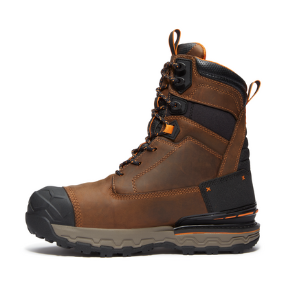 Men's Timberland PRO 8 IN BOONDOCK ULTRALIGHT CT WP INS 400G - BROWN - TB0A646FEM41