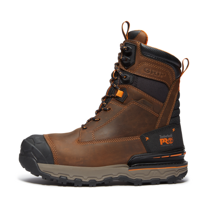 Men's Timberland PRO 8 IN BOONDOCK ULTRALIGHT CT WP INS 400G - BROWN - TB0A646FEM41