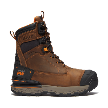 Men's Timberland PRO 8 IN BOONDOCK ULTRALIGHT CT WP INS 400G - BROWN - TB0A646FEM41