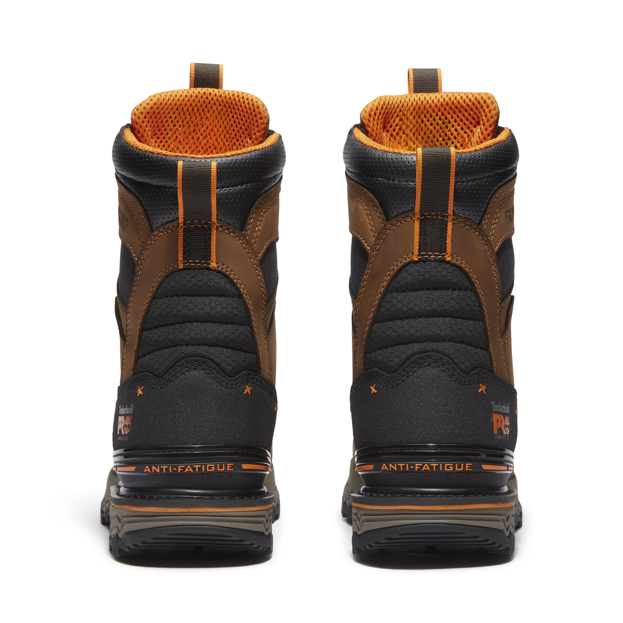 Men's Timberland PRO 8 IN BOONDOCK ULTRALIGHT CT WP - BROWN - TB0A648YEM81