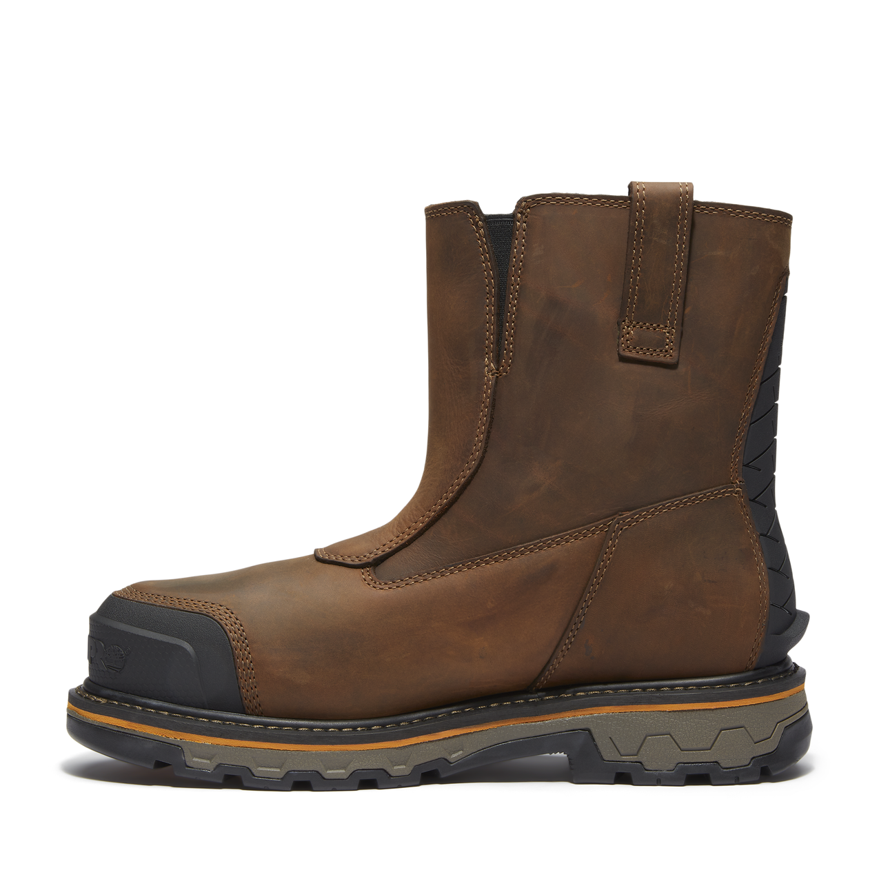 Men's Timberland PRO TRUE GRIT CHELSEA SF WP - BROWN - TB0A64BFEM41