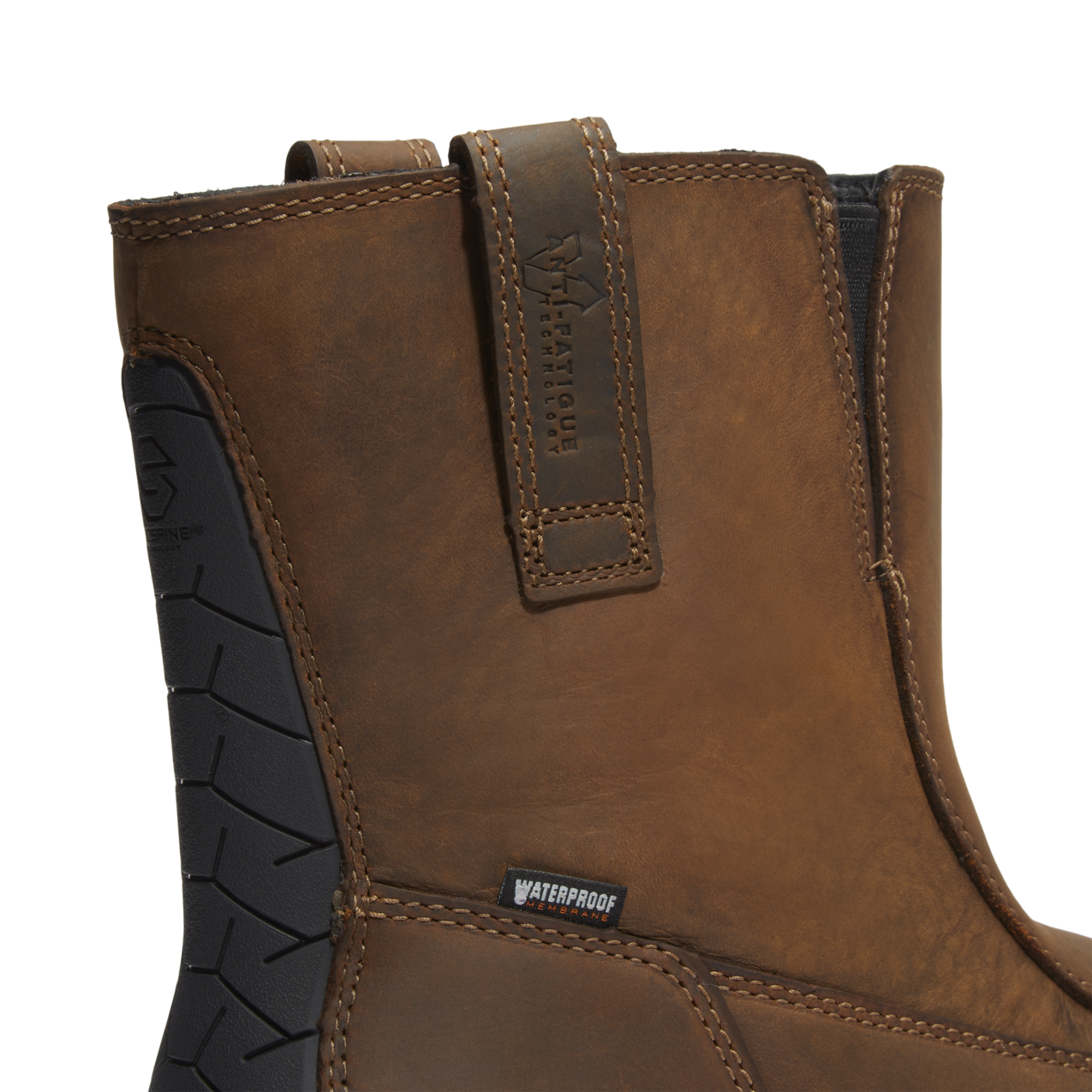 Men's Timberland PRO TRUE GRIT CHELSEA SF WP - BROWN - TB0A64BFEM41