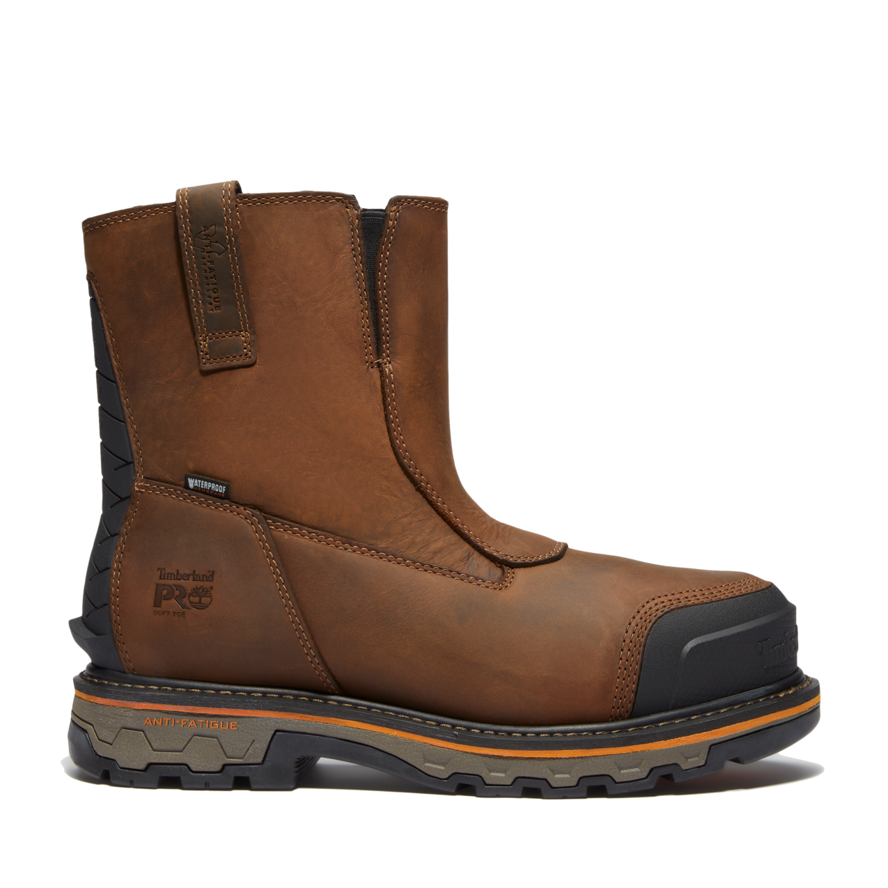 Men's Timberland PRO TRUE GRIT CHELSEA SF WP - BROWN - TB0A64BFEM41